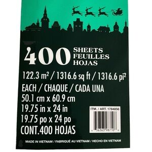 Kirkland Signature Shipping Tissue Paper 400 Sheets